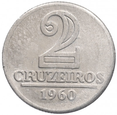2 крузейро 1960 года Бразилия