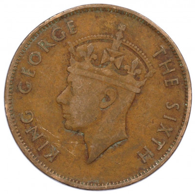 1 цент 1949 года Британский Гондурас