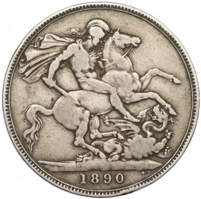 1 крона 1890 года Великобритания