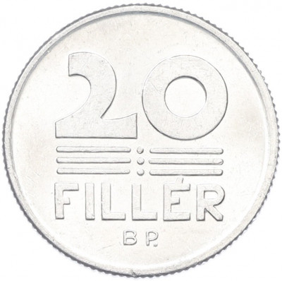 20 филлеров 1985 года Венгрия
