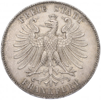 1 талер 1859 года Франкфурт «100 лет со дня рождения Фридриха Шиллера»