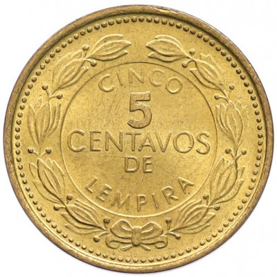 5 сентаво 1999 года Гондурас