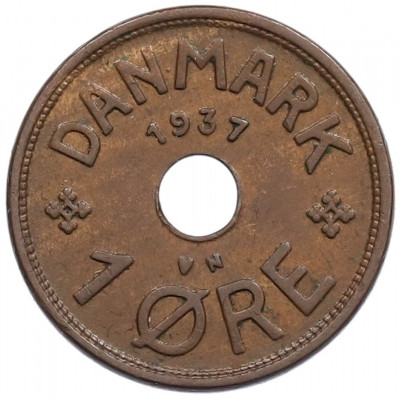 1 эре 1937 года Дания