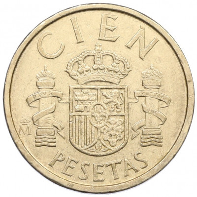 100 песет 1988 года Испания