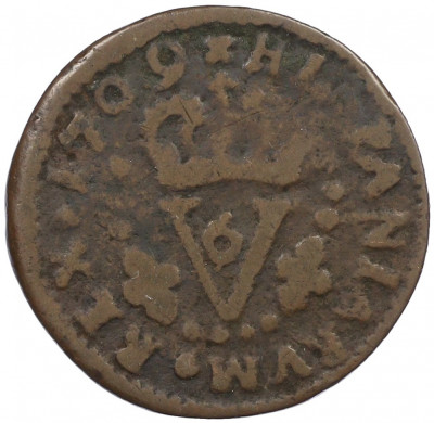 1 сейсено 1709 года Королевство Валенсия