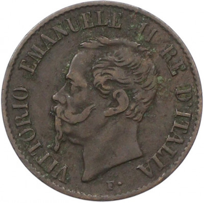1 чентезимо 1861 года Италия