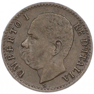 1 чентезимо 1899 года Италия