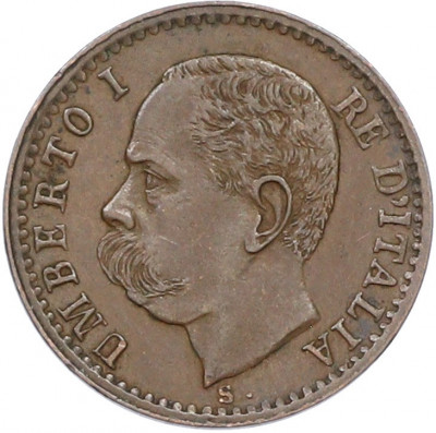 1 чентезимо 1900 года Италия