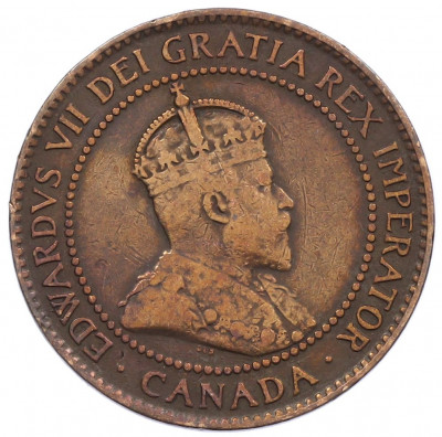 1 цент 1902 года Канада