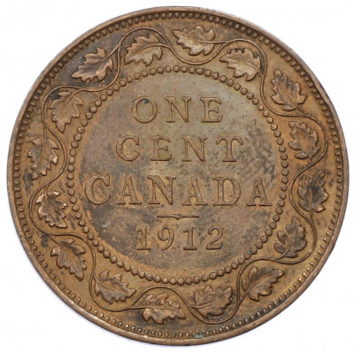 1 цент 1912 года Канада