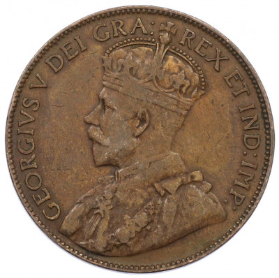 1 цент 1920 года Канада