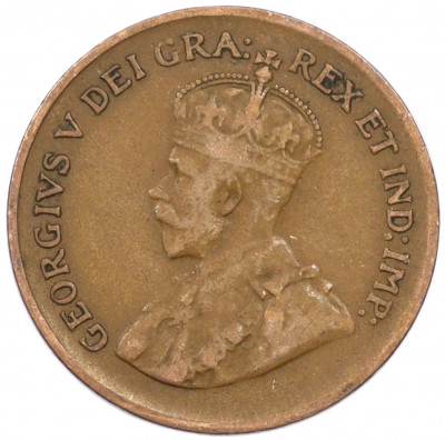 1 цент 1929 года Канада