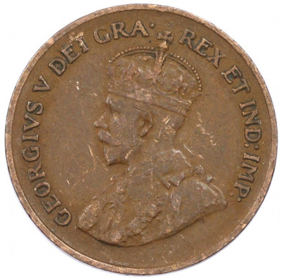 1 цент 1932 года Канада