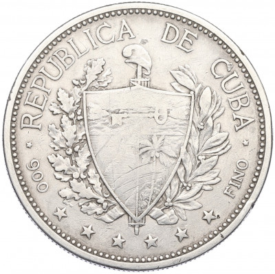 1 песо 1897 года Куба