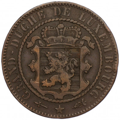 10 сантимов 1870 года Люксембург