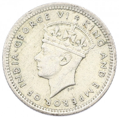 5 центов 1945 года Малайя