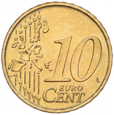 10 евроцентов 2001 года Монако