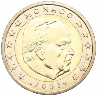 2 евро 2002 года Монако