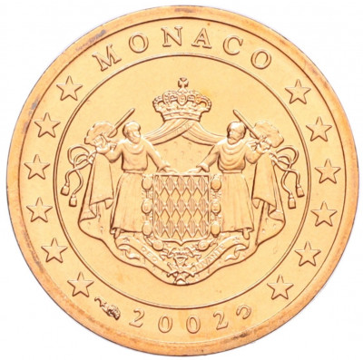 2 евроцента 2002 года Монако