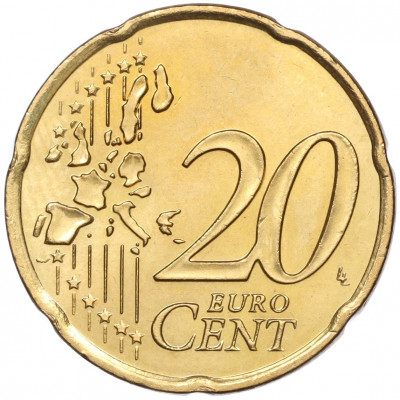 20 евроцентов 2001 года Монако