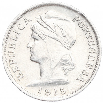 10 сентаво 1915 года Португалия