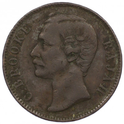 1 цент 1887 года Саравак