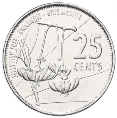 25 центов 2021 года Сейшелы