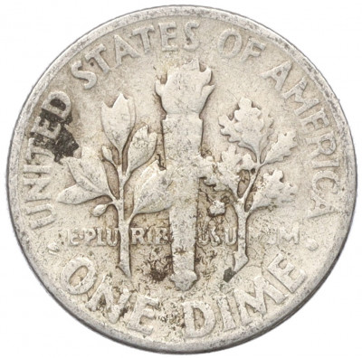 1 дайм (10 центов) 1946 года США
