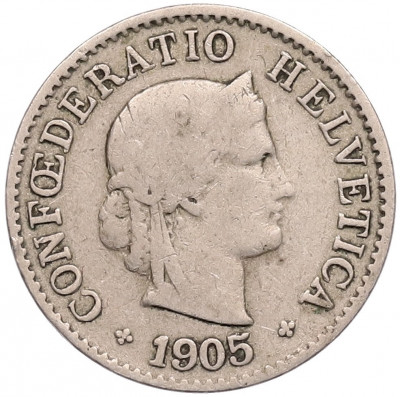 5 раппенов 1905 года Швейцария