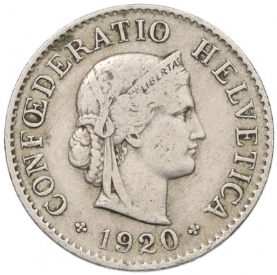 5 раппенов 1920 года Швейцария