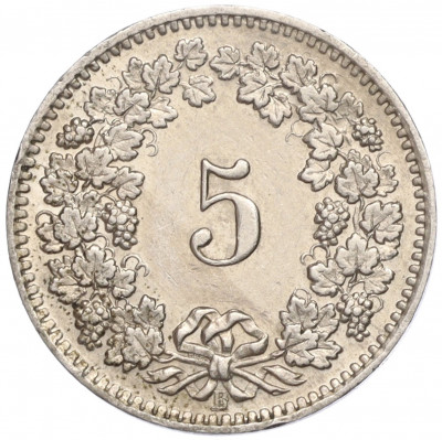 5 раппенов 1926 года Швейцария