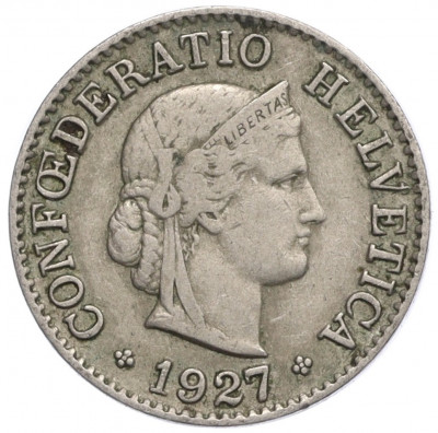 5 раппенов 1927 года Швейцария
