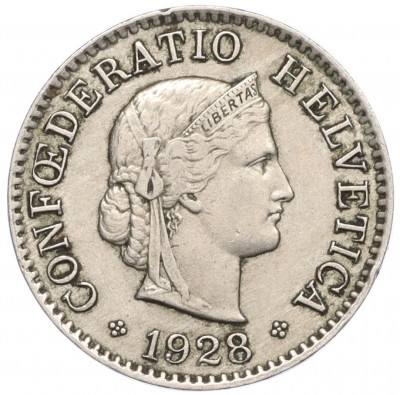 5 раппенов 1928 года Швейцария