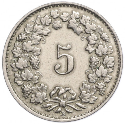 5 раппенов 1930 года Швейцария