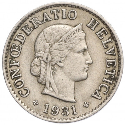 5 раппенов 1931 года Швейцария