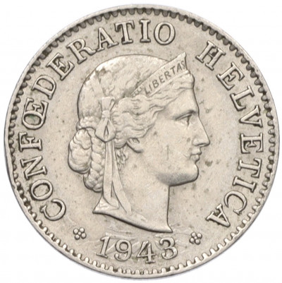 5 раппенов 1943 года Швейцария