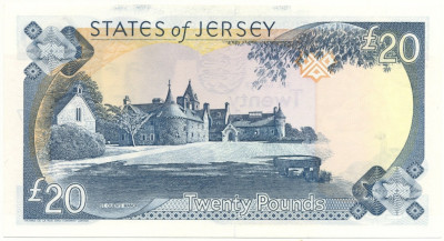 20 фунтов 2000 года Джерси