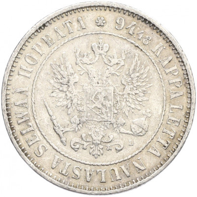 1 марка 1890 года Русская Финляндия