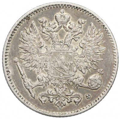 50 пенни 1916 года Русская Финляндия