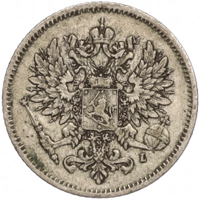 25 пенни 1909 года Русская Финляндия