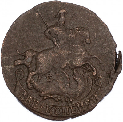 2 копейки 1773 года ЕМ
