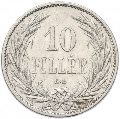 10 филлеров 1894 года Венгрия