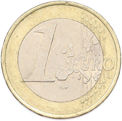 1 евро 2002 года F Германия