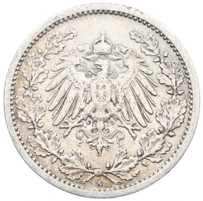 1/2 марки 1909 года A Германия
