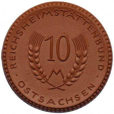 10 марок 1921 года Германия — Остзахсен (Нотгельд)