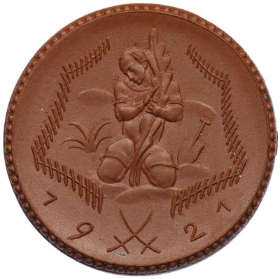 10 марок 1921 года Германия — Остзахсен (Нотгельд)