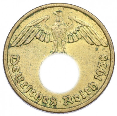 10 рейхспфеннигов 1938 года A Германия