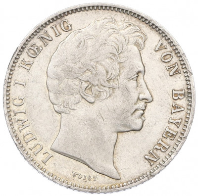 1/2 гульдена 1844 года Бавария