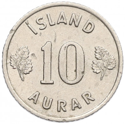 10 эйре 1967 года Исландия