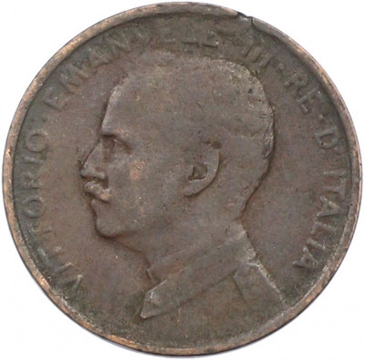 1 чентезимо 1910 года Италия